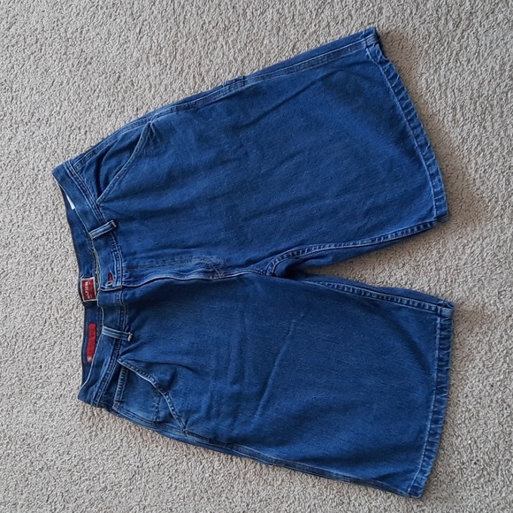 Tommy Hilfiger Other - Vintage Tommy Hilfiger red label denim shorts, carpenter fit, size 36, Y2K